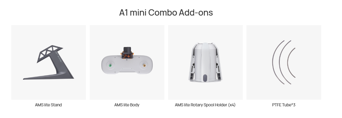 Bambu Lab A1 Mini Combo 3D Printer (AMS Lite Included)