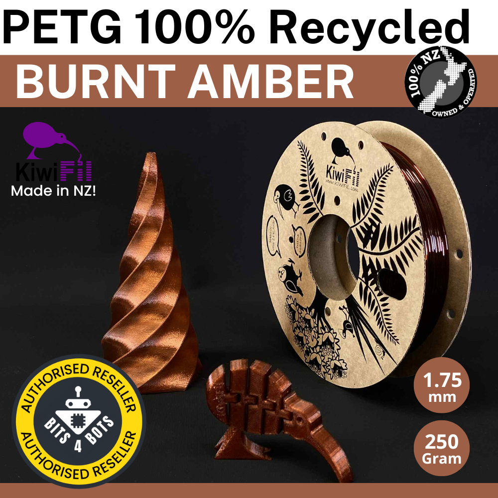 KiwiFil 100% Recycled PETG 1.75mm 250g