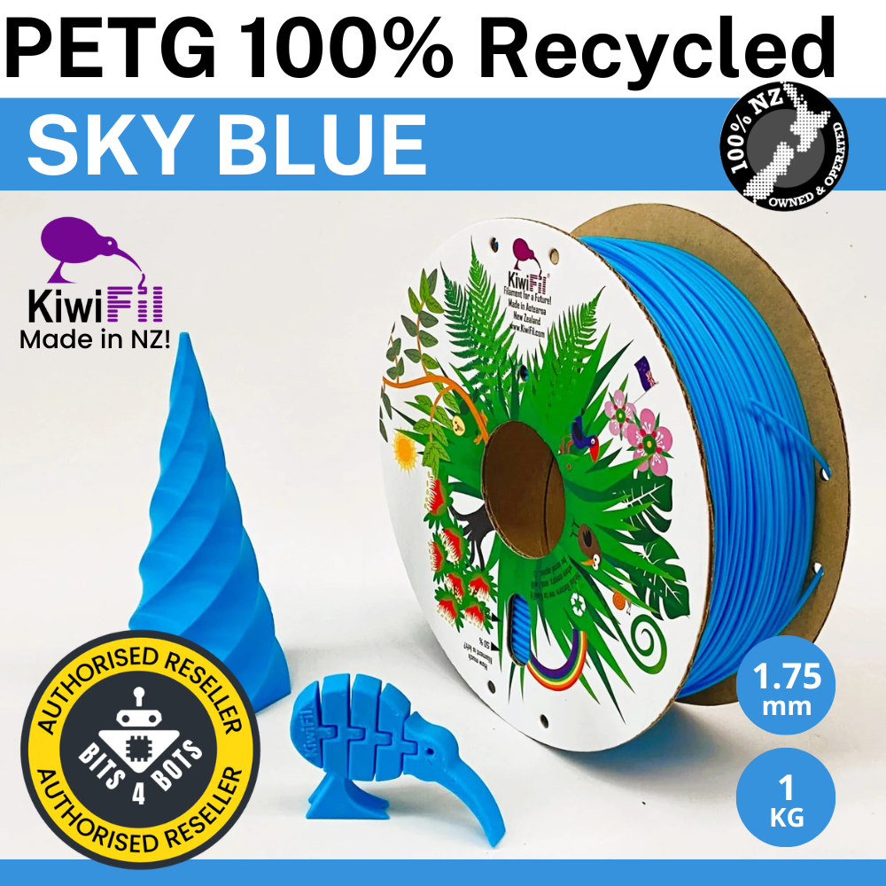 KiwiFil 100% Recycled PETG 1.75mm 1kg
