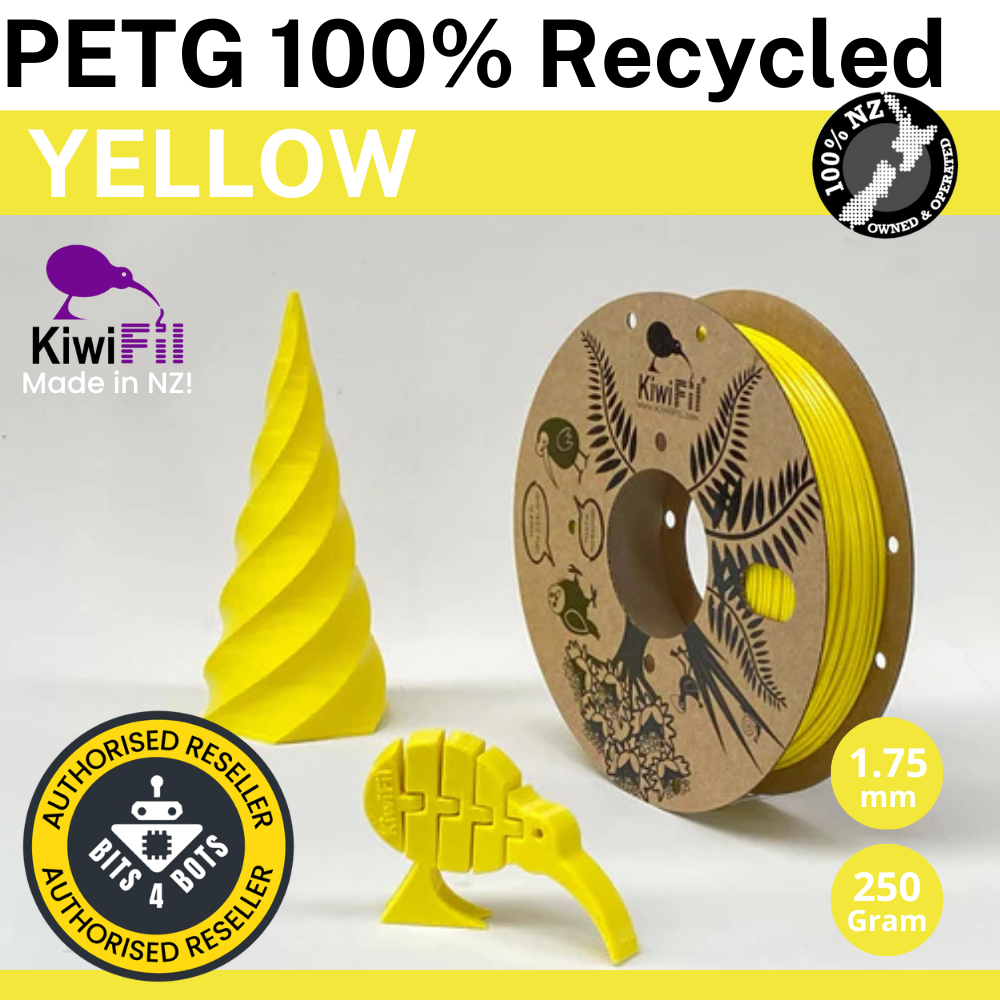 KiwiFil 100% Recycled PETG 1.75mm 250g