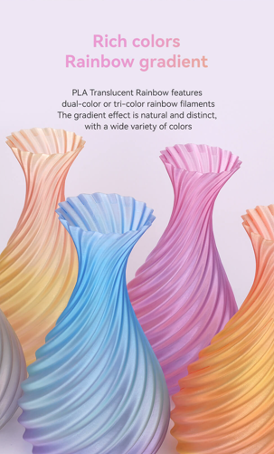 eSun PLA-Clear Rainbow