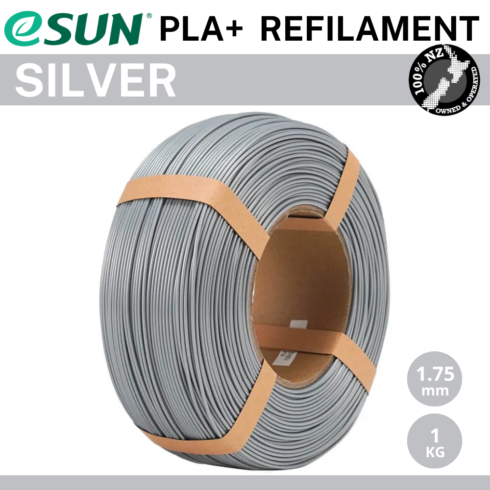 eSun PLA+1.75mm Refilament 1 kg (eSpool+ and Bambu Lab Reusable Spool compatible)