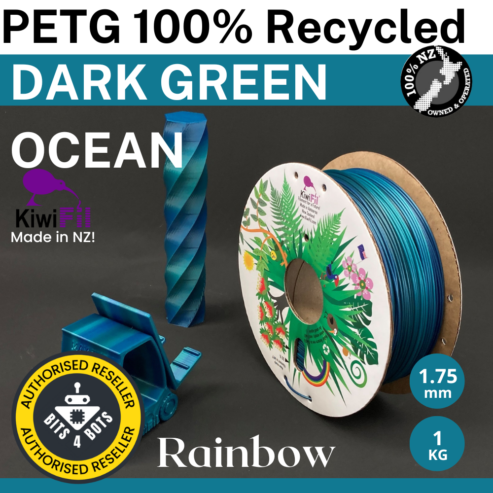 KiwiFil 100% Recycled PETG 1.75mm 1kg