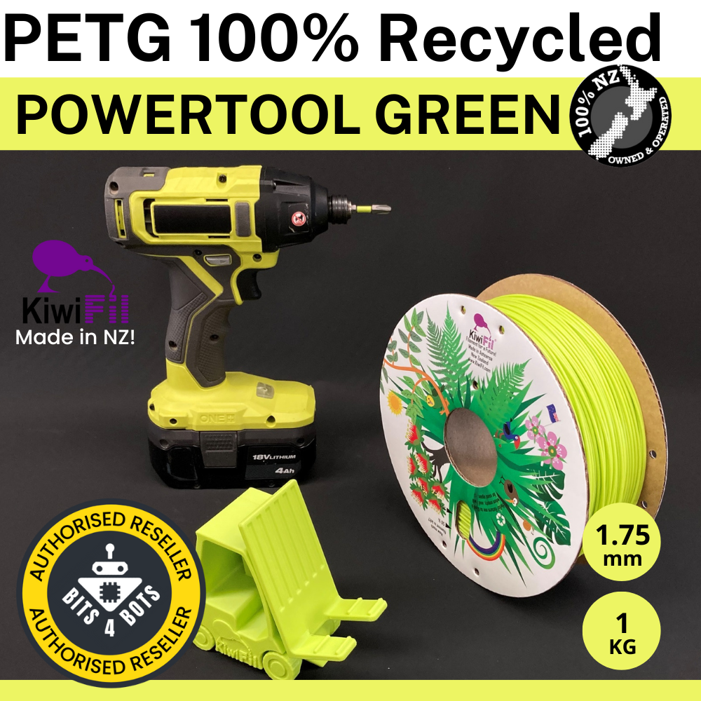 KiwiFil 100% Recycled PETG 1.75mm 1kg