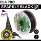 KiwiFil PLA Pro Sparkly Black 1.75mm 1kg
