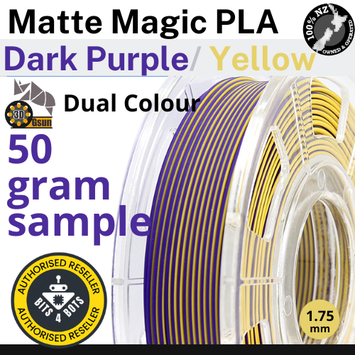 Sample - Gsun Matte Magic PLA Filament (Dual Colour)