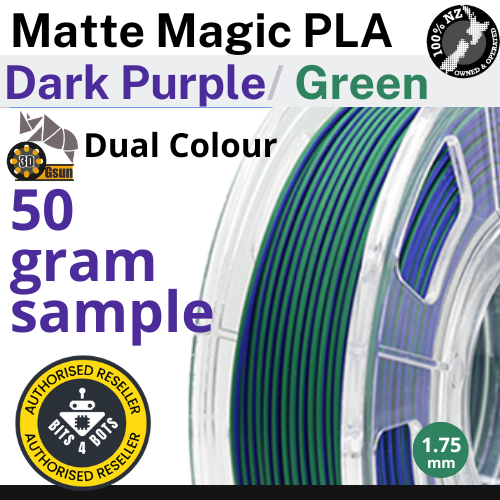 Sample - Gsun Matte Magic PLA Filament (Dual Colour)