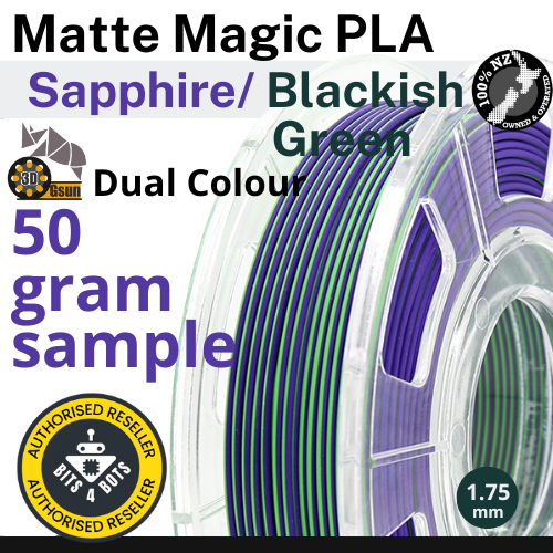 Sample - Gsun Matte Magic PLA Filament (Dual Colour)