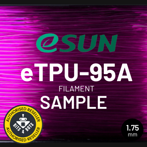 50 gram sample - eSun TPU-95A (flexible) 1.75mm Filament