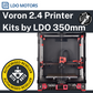 Voron 2.4 Space Grey 350mm Printer by LDO