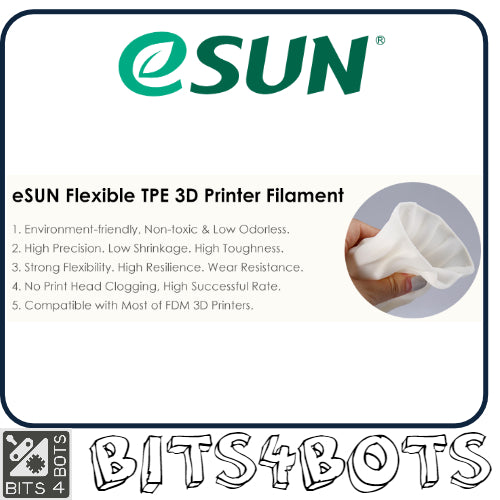 eSun eLASTIC (TPE/FLexible) 1.75mm Filament 1kg