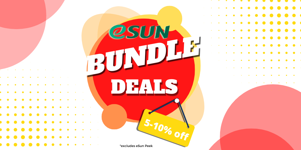 We have a range of bundle deals on eSun Products that give you the power to mix and match the colours of filament you want.  