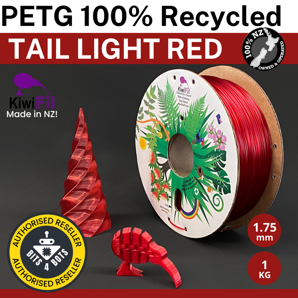 KiwiFil 100% Recycled PETG 1.75mm 1kg