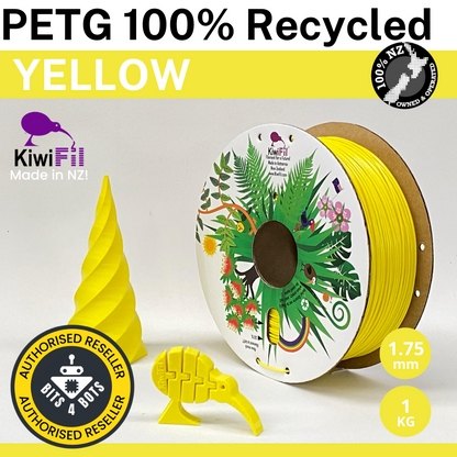 KiwiFil 100% Recycled PETG 1.75mm 1kg