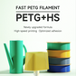 eSun PETG+HS (High Speed) 3D Filament