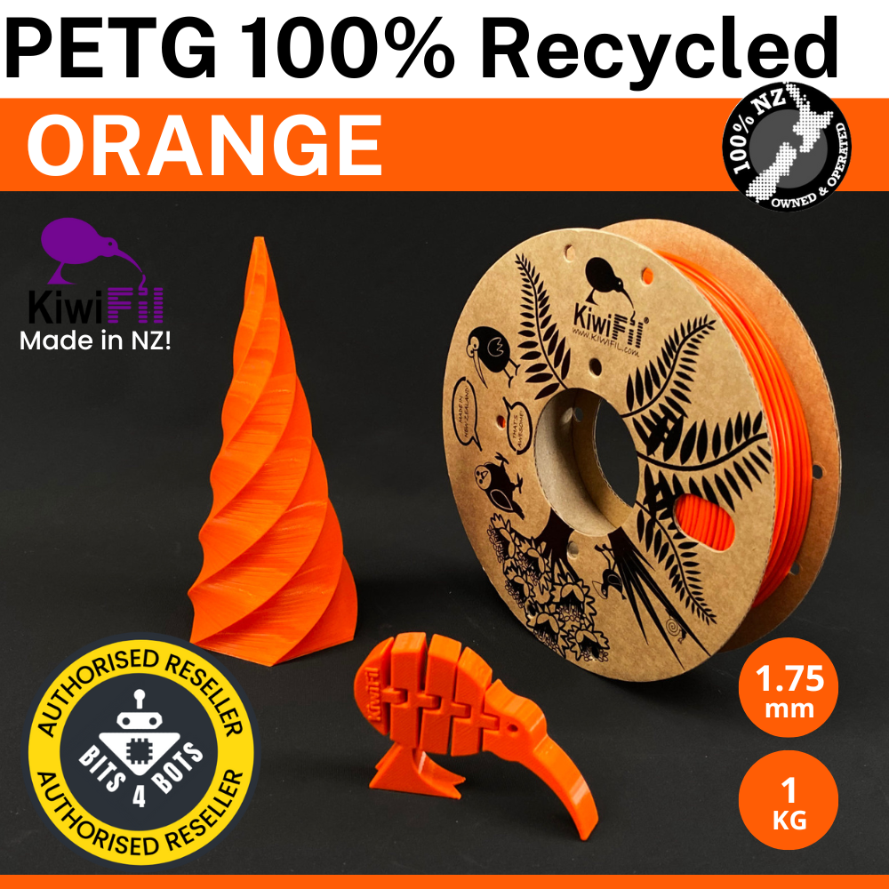 KiwiFil 100% Recycled PETG 1.75mm 250g