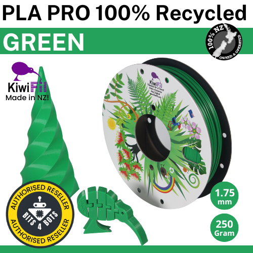 KiwiFil 100% Recycled PLA Pro 1.75mm 250g