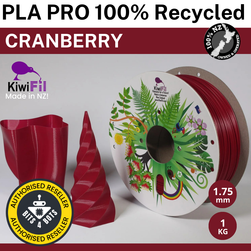 KiwiFil 100% Recycled PLA Pro 1.75mm 1kg
