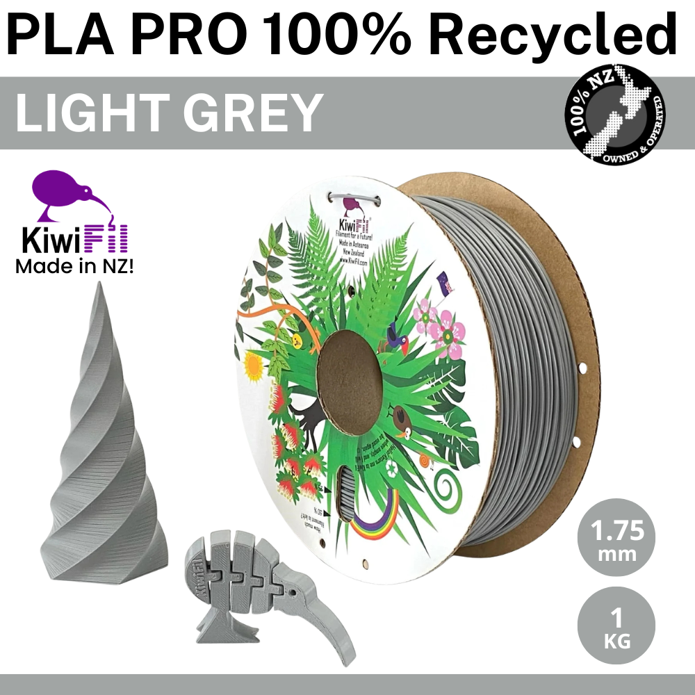 KiwiFil 100% Recycled PLA Pro 1.75mm 1kg