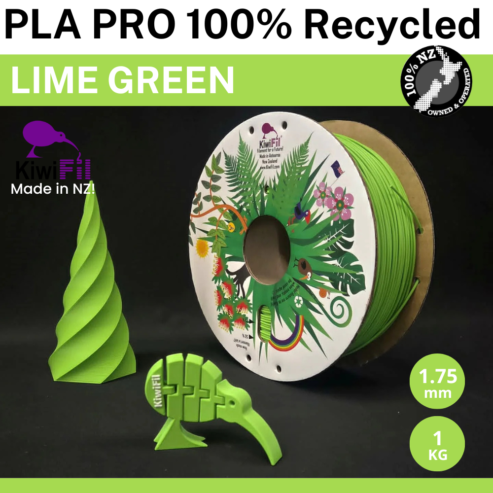 KiwiFil 100% Recycled PLA Pro 1.75mm 1kg