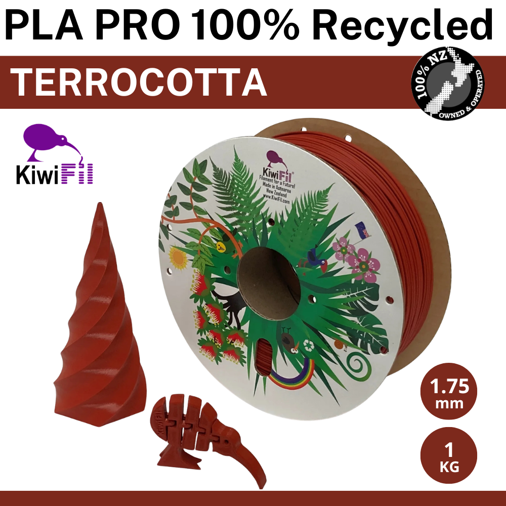 KiwiFil 100% Recycled PLA Pro 1.75mm 1kg