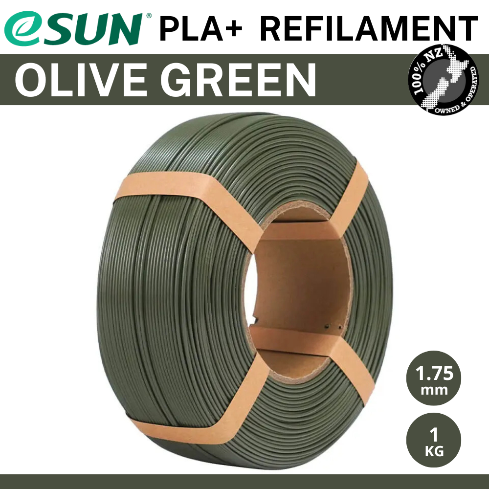eSun PLA+1.75mm Refilament 1 kg (eSpool+ and Bambu Lab Reusable Spool compatible)