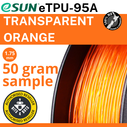 Sample - eSun TPU-95A (flexible) 1.75mm Filament