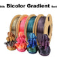 Gsun Bi-Colour Gradient Silk PLA Filament