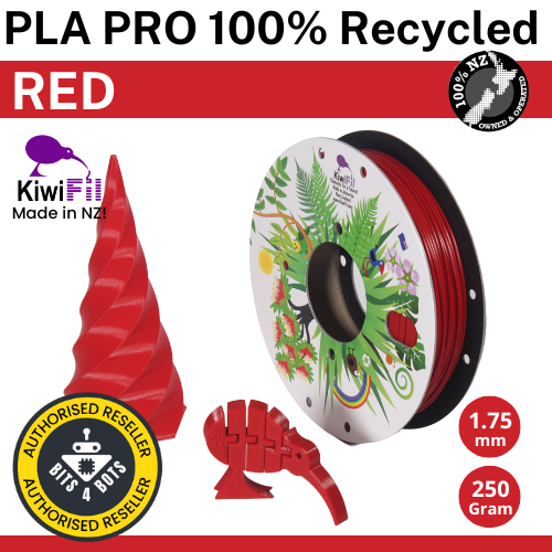 KiwiFil 100% Recycled PLA Pro 1.75mm 250g