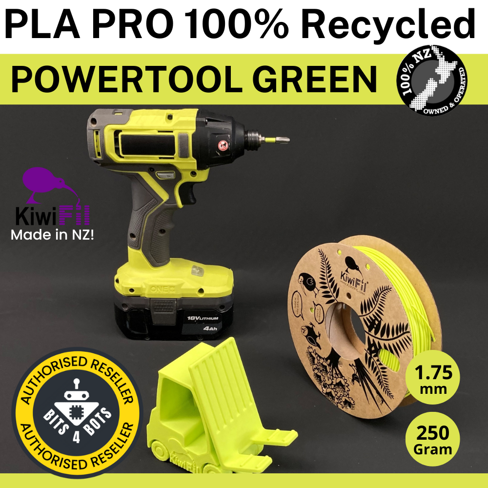 KiwiFil 100% Recycled PLA Pro 1.75mm 250g