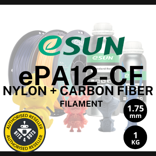 eSun ePA12-CF (Nylon + Carbon Fiber) 1.75mm Filament 1kg