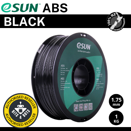 eSun ABS Black 1.75mm Filament 1kg