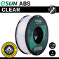 eSun ABS Clear 1.75mm Filament 1kg