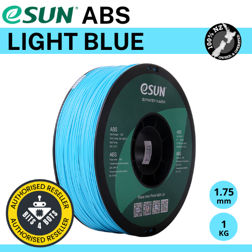 eSun ABS Light Blue 1.75mm Filament 1kg