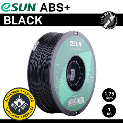 eSun ABS+ Black 1.75mm Filament 1kg