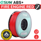 eSun ABS+ Fire Engine Red 1.75mm Filament 1kg