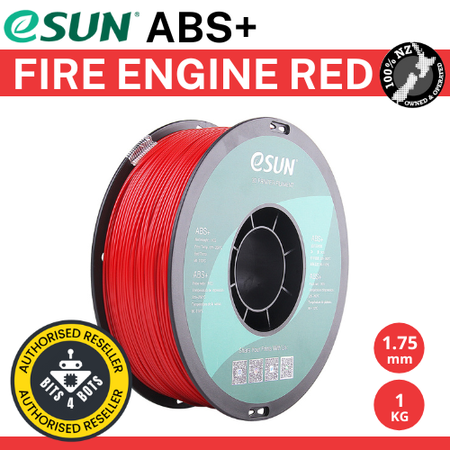 eSun ABS+ Fire Engine Red 1.75mm Filament 1kg