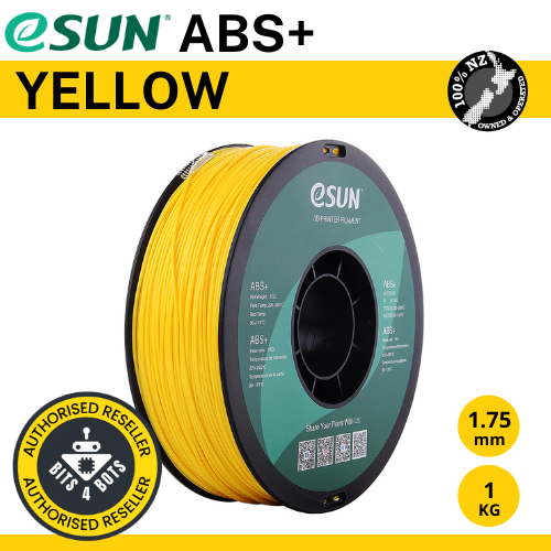 eSun ABS+ Yellow 1.75mm Filament 1kg