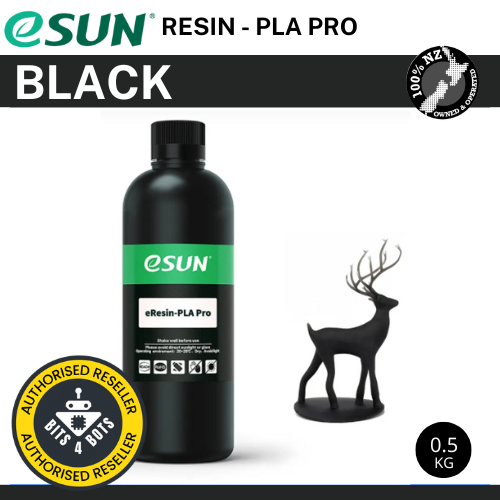 eSun PLA PRO (BIO) resin for LCD/DLP 3D Printing Black 0.5kg