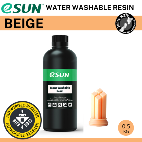 eSun WATER WASHABLE resin for LCD/DLP 3D Printing Beige