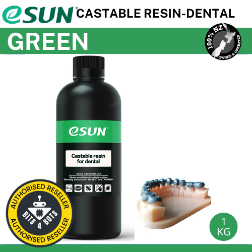 eSun CASTABLE resin for DENTAL for LCD/DLP 3D Printing Green