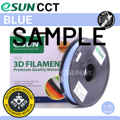 50 gram sample - eSun CCT Blue 1.75mm Filament