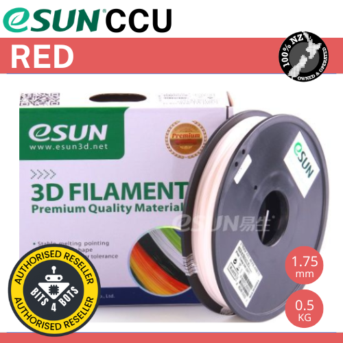 eSun CCU Red 1.75mm Filament 0.5kg