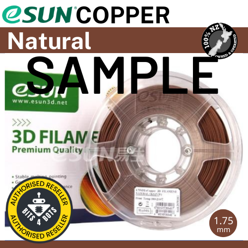 50 gram sample - eSun Copper 1.75mm Filament