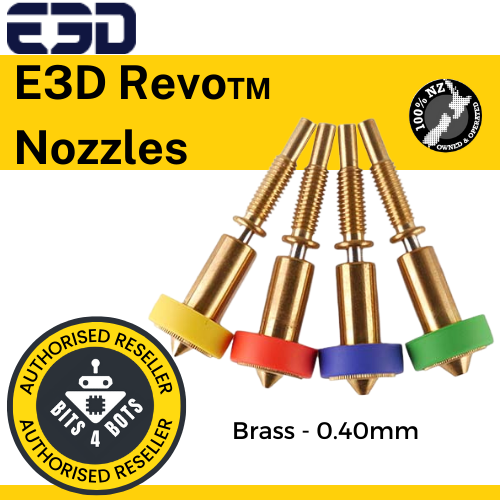 E3D Revo™ Nozzles Brass 0.40mm