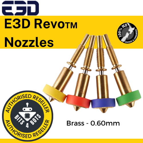 E3D Revo™ Nozzles Brass 0.60mm