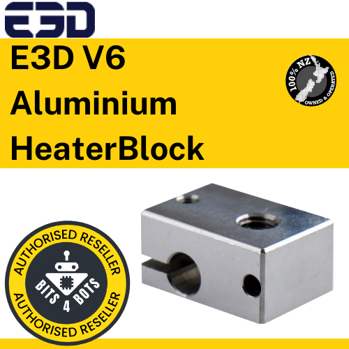 E3D V6 Aluminium HeaterBlock