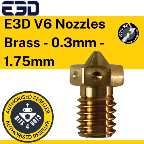 E3D V6 Nozzles Brass 0.30mm