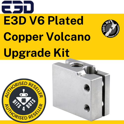 E3D V6 Plated Copper Volcano Upgrade Kit