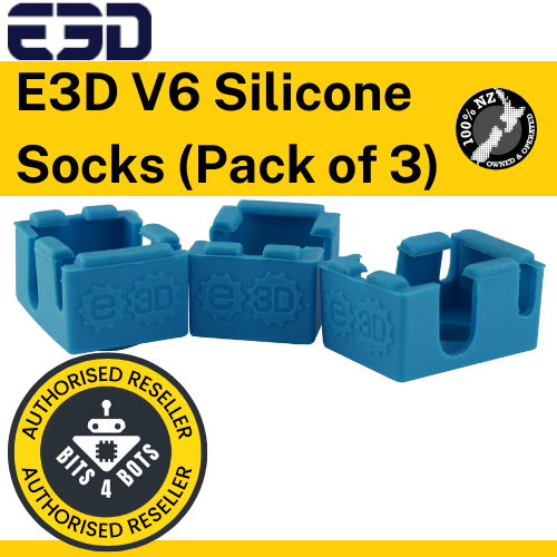 E3D V6 Silicone Socks (Pack of 3)